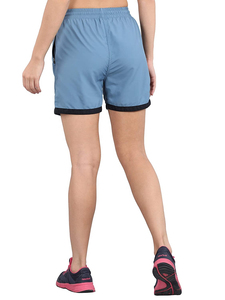 Shorts de sport sans couture pour femme, taille haute, effet push-up, respirants, séchage rapide, anti-humidité, personnalisables (ODM) - Product Image 6