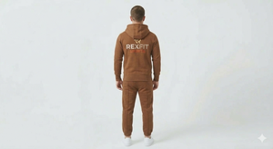 Survêtement Homme Personnalisé Sportswear Polo Blanc à Cordon Manches Longues – Ensemble de Survêtement Polo pour Homme - Product Image 5