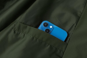 Blouson bomber vert olive pour homme, fermeture éclair, col montant, coupe décontractée, vêtement d'automne - Product Image 3