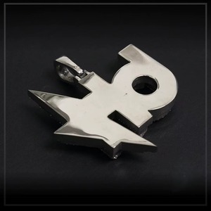 Iced Out Moissanite Letter Name <b>Pendant</b> 925 <b>Silver</b> Hip Hop Style Themed Charms Everyday Wear Micro Insert <b>Initial</b> Letter <b>Pendant</b> - Product Image 6