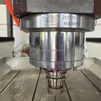 Haute précision 2D 3D fraisage usinage bois métal plastique CNC 3d métal fraiseuse à vendre