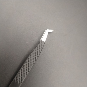 Pinces de précision à pointe fine pour extensions de cils et épilation des poils incarnés, marque personnalisée, modèle pakistanais 177 - Product Image 1