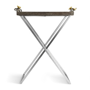 Bandeja de ginkgo moderna de lujo, bandeja de ginkgo para decoración del hogar, bandeja de ginkgo decorativa para servir, bandeja de ginkgo con diseño artístico. - Product Image 2