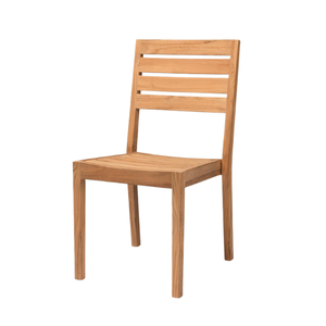 Sillas de Comedor de Madera de Teca de Lujo, Muebles de Madera Naturales y Duraderos para el Hogar y la Oficina, Precio al por Mayor - Product Image 2