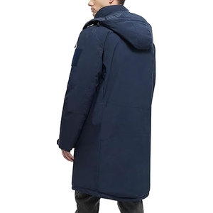 Veste longue matelassée Solid Trader, coupe ajustée, respirante, résistante au froid, style moderne et tendance - Product Image 6