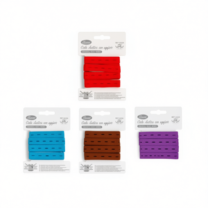 Elastico Ilan con occhielli 10mm x 2,5m multicolore per uso in abbigliamento - Product Image 2