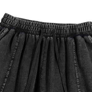 Pantalon de survêtement décontracté pour homme Harry Johnson, taille élastique, poids moyen, cordon de serrage, poches latérales, respirant, coton délavé, pour l'automne - Product Image 4