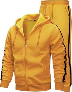 Survêtement d'hiver pour homme à capuche, 100 % coton respirant, couleurs personnalisables, vente en gros à prix réduit - Product Image 6