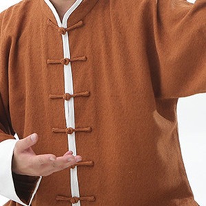 Breathable Stretch Quick Dry Unisex Wholesale Kung Fu Uniforms Martial Arts Wear 100% Cotton Durable <b>Light</b> Weight Custom Logo - Product Image 4