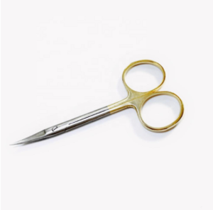 Tijeras Quirúrgicas Rectas/Curvas de Acero Inoxidable RSI de 9.5 cm, Certificación CE Clase II, Reutilizables - Product Image 6