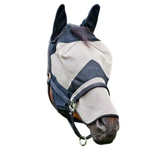 Máscara de mosca de caballo con orejas antibacteriana totalmente personalizada - Product Image 3