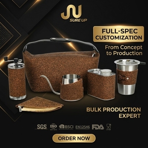 Coffret Cadeau d'Entreprise & Ensemble de Café Moulu à la Main avec Bouchon & Kit de Préparation de Café Portable Isotherme pour le <span class=keywords><strong>Camping</strong></span> - Product Image 1