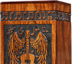 โกศบรรจุอัฐิไม้ธรรมชาติสไตล์อเมริกันสมัยใหม่ ขายดี งานแฮนด์เมด สำหรับชายหญิง ราคาประหยัด - Product Image 3