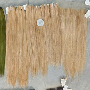 Cabello Humano Vietnamita 100% Virgen, Súper Doble Trama, Mechones Dobles a Máquina, Cabello Real, Color Rubio, Tendencia Actual - Product Image 5