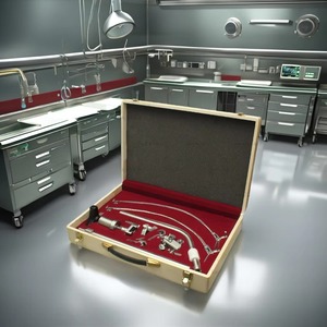 Système complet d'extracteur cérébral Leyla, ensemble d'instruments auto-fixants, boîte en bois pour chirurgie médicale, certifié CE Mahersi - Product Image 1