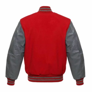 Wholesale Custom Logo Embroidery <b>Baseball</b> <b>Jacket</b> Sports Loose BOXY VARSITY <b>JACKET</b> <b>for</b> <b>Men</b> - Product Image 3