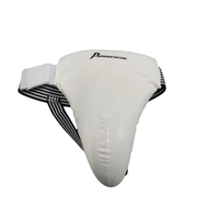 Protège-entrejambe de Taekwondo pour homme PG Taekwondo, blanc, personnalisable, excellent rapport qualité-prix
