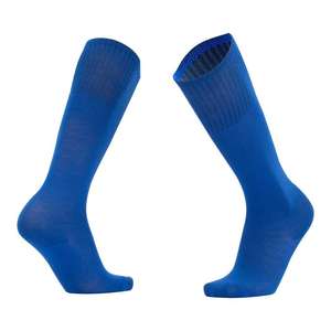 Wholesale Custom Knitted Sports <b>Socks</b> for Youth <b>Long</b> Football <b>Socks</b> with Customizable Logo for Summer Autumn Seasons - Product Image 1
