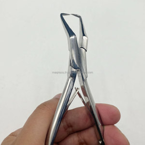 High Quality Stainless Steel <b>Needle</b> Neck Micro <b>Bead</b> Remover Plier Hair Extension Tool - Product Image 4
