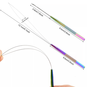 Juego de Pinzas para Extensiones de Cabello con Micro Anillos de Alta Calidad, Función de Sujeción, Empaque Personalizado con Logotipo, Kit de Extensiones de Cabello al Mejor Precio - Product Image 2