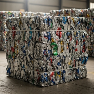 Déchets d'aluminium UBC triés et nettoyés, déchets d'aluminium UBC pressés en balles, matériau à haut rendement pour le recyclage et le traitement industriel - Product Image 3