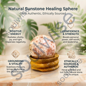 Esfera de Piedra Solar Rosa Natural, Bola de Cristal Tallada y Pulida para Decoración del Hogar Feng Shui, Regalo - Product Image 4