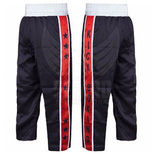 Pakistan Made Solid Color Kickboxing <b>Trousers</b> High Quality Kickboxing <b>Trousers</b> Comfortable Kickboxing <b>Trousers</b> - Product Image 2