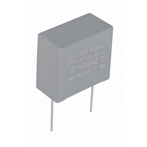 Condensador de Película Delgada Serie C42 STC Brand C42103*310C10+++++P6, 0.01uF 310V X2, Supresión EMI, Paquete Plástico a Granel para Aplicaciones de Aire Acondicionado - Product Image 1