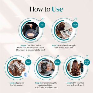 Yuthika Professional 20 Volume (6%) Développeur capillaire 500ml Fabriqué en Inde pour une application professionnelle de la couleur des cheveux - Product Image 2