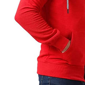 Mens Activewear Zipper Hoodie <b>Lightweight</b> Hooded Sweatshirt Breathable <b>Jacket</b> for Running Training and Sports Activities - Product Image 3