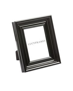 Lawrence Wooden Rectangle <b>Photo</b> <b>Frame</b> <b>Black</b> Elegant Wall Display Vertical - Product Image 2