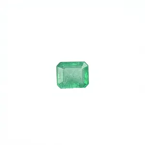 Émeraude naturelle certifiée du Zambie, taille octogonale, pierre à bon lustre, pierre précieuse non montée pour la création de bijoux, 1,65 carat - Product Image 1