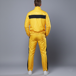 Custom Made Windproof custom screen Printed logo men's <b>Tracksuit</b> 2 tone Eco-Friendly Regular fit men's 2 piece set - Product Image 6