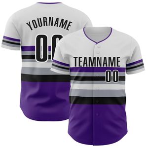 Custom Baseball Jersey Unisex Short Sleeve <b>Button</b> Front Team Name 00 Heat Transfer Printed Moisture Wicking Polyester Apparel - Product Image 6
