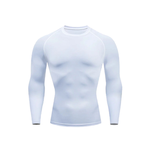 2026 En gros Rashguard MMA unisexe à manches longues, vêtement de sport fitness thermique, combinaison de surf respirante 220g OEM - Product Image 1