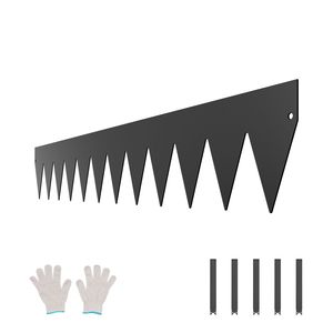 Bordatura Metallica Pieghevole per Giardino e Prato, Resistente alla Ruggine, in Acciaio Rinforzato, 3 Confezioni da 40 X 6, per Forniture da Giardino - Product Image 1