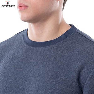 Sudaderas de Cuello Redondo, 400g, Corte Regular, Invierno, Color Sólido, Letra Bordada, Tejido Liso Teñido, 100% Algodón Felpa - Product Image 4