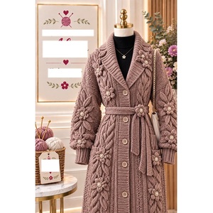 Suéteres 100% acrílico o algodón, calibre 12, para mujer, los más modernos, informales, para la temporada de invierno, proveedor de Bangladesh. - Product Image 3