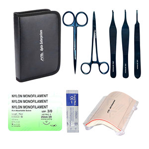 Advanced Medical Education <b>Suture</b> Training <b>Kit</b> Realistic Skin <b>Suture</b> Pad Students <b>Suture</b> <b>Kit</b> Surgical Medic Instruments - Product Image 1