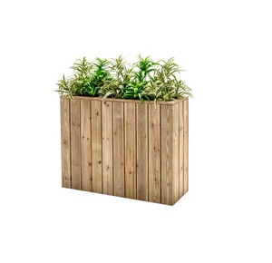 Macetas Decorativas de Madera para Jardín, Hechas a Mano, Redondas, Personalizadas, en Venta - Product Image 2
