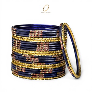 Pulseras de Moda para Niños, de Acero Inoxidable Chapado en Oro Azul con Cristales, Directo de Fábrica, Premium para Boutiques, Tiendas de Regalos, Venta al Por Mayor - Product Image 2
