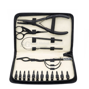 Kit de Herramientas Quirúrgicas Saar Global para Extensiones de Cabello, Acero Inoxidable, Profesional, para Instalación y Remoción de Micro Anillos - Product Image 3