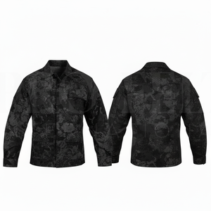 2026 New Latest Camouflage Design Utility Jacket Long Sleeve Multi Pocket Outdoor Workwear <b>Heavy</b> <b>Duty</b> Durable Cotton Jackets - Product Image 2