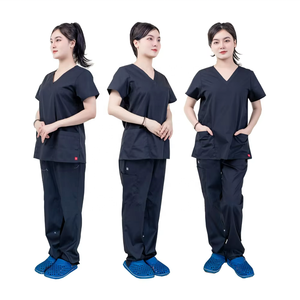 Medical <b>Scrubs</b> Nursing Uniform Sets Anti-wrinkle & User-friendly Women & Men Manufacturer Clothes - Product Image 4