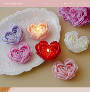 Valentine's Day <b>Gift</b> <b>Candle</b> with Long Lasting Fragrance Eco Friendly Handmade Soy Wax Valentine's <b>Candle</b> Romantic Decorative - Product Image 6
