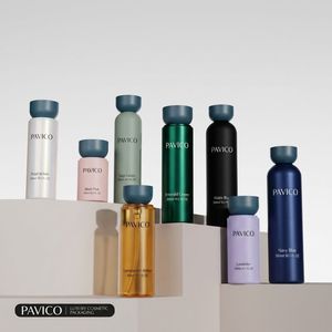 ขวดแชมพูโลชั่นพลาสติก HDPE ยี่ห้อ Pavico ขายส่ง ขนาด 100 มล.-350 มล. พิมพ์ลายด้วยความร้อน ฝา PP โรงงาน Phu Tho เวียดนาม รับผลิตแบบ OEM - Product Image 2