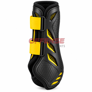 Bottes de brossage pour chevaux conçues avec des matériaux légers, une doublure douce et des fermetures réglables pour l'exercice quotidien et l'utilisation en écurie. - Product Image 1