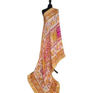 Traditional Mirror Embroidery Shawls Fashion Scarves <b>Hijab</b> Set Festive Party Wear Handmade Women Clothing Wholesale Accessories - Product Image 1
