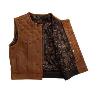 Chaleco de Seguridad de Cuero para Motociclismo, Personalizado, Nuevo Modelo 2026, Talla Grande, Impermeable, Ropa Protectora para Motociclistas, Hecho en Pakistán - Product Image 3