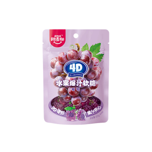 แคนดี้ อมอส 4D จูซี่ เบิร์สท์ ฟรุ๊ต กัมมี่ 65 กรัม ผลิตในจีน 4D จูซี่ เบิร์สท์ - Product Image 4